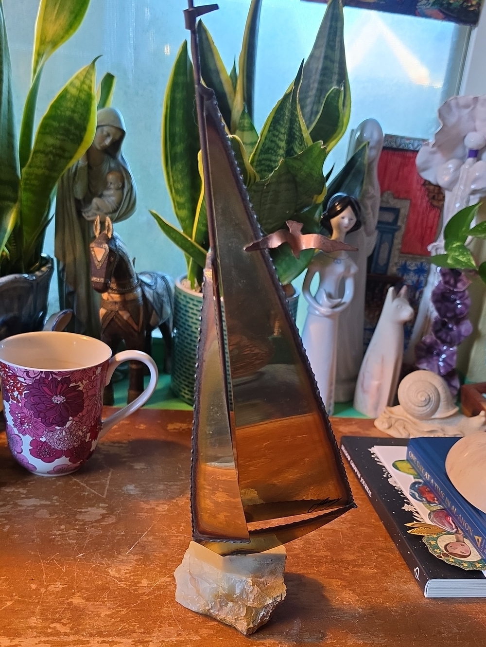 Brass Sailboat